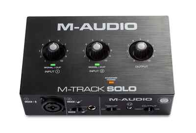 Kompaktes SOLO 2-Kanal USB Recording Interface mit Crystal Preamp für Mac & PC