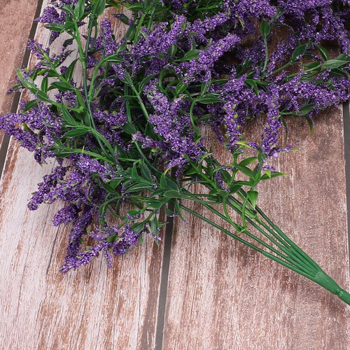 Plastik Lavendel Gefälschte Hängende Blumen Kunstblumen Zur Dekoration - Bild 11 von 11