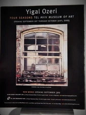 YIGAL OZERI  ART PIECE VTG ORIG  2005-3 ADVERTISEMENT