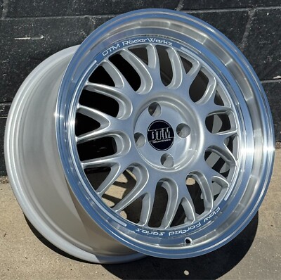 DTM FF30  SLV  17x8.5 4x100 BMW E30 84-91 325i 325is 318i 318is 325es