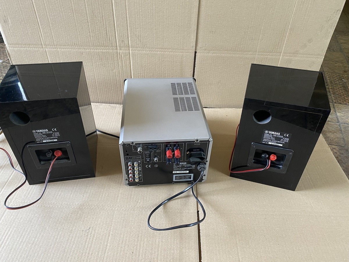 Yamaha CRX-E300 HIFI Stereo System Fully Functional Without Remote