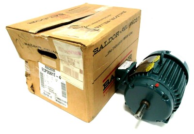 NEW BALDOR ECP3581T-4 MOTOR 1HP 460V 1765RPM 7/8'' DIA.