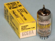 VACUUM TUBE ~ 6CG8A ~ SYLVANIA ~ NOS ~ 6CG8A
