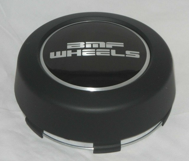 BMF WHEELS 8 LUG FLAT MATTE STEALTH BLACK WHEEL RIM CENTER CAP 6005K132 A608F1 eBay