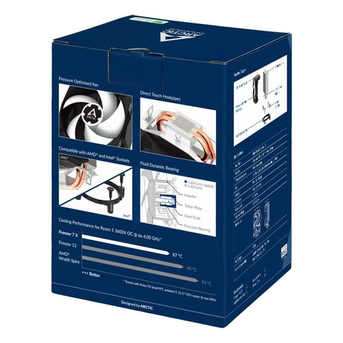4895213702461 ARCTIC Freezer 7 X - Compact Multi-Compatible CPU Cooler Arctic Co - Picture 8 of 9