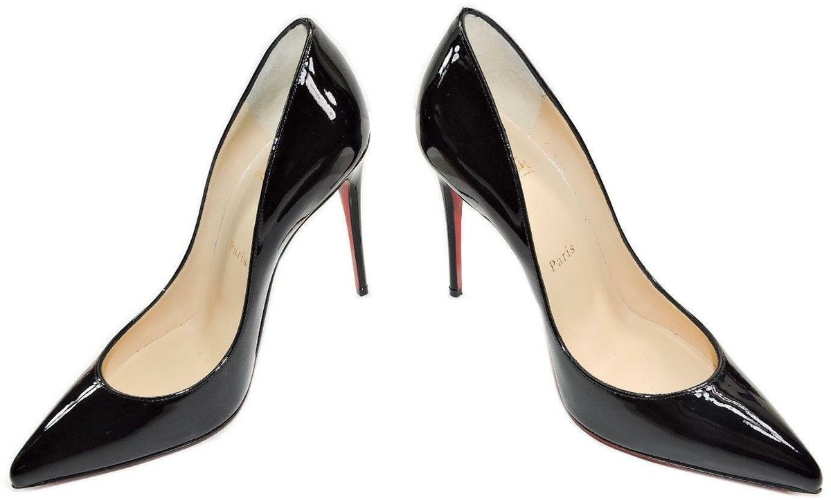 Christian Louboutin Pigalle 36.5 エナメル 黒 【公式通販】