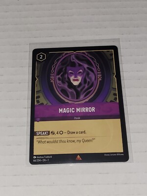 Disney Lorcana - 66/204 Magic Mirror - Rare Non Foil | eBay Disney Lorcana - 66/204 Magic Mirror - Rare Non Foil | eBay