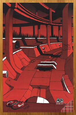 2006 Nike 6.0 Air Mogan Sneakers Print Ad/Poster Skateboard Shoe Apparel Art 00s