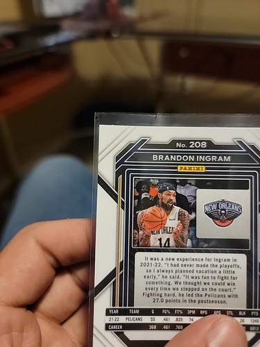 2022-23 Panini Prizm #208 Brandon Ingram Silberpreis - Bild 7 von 10