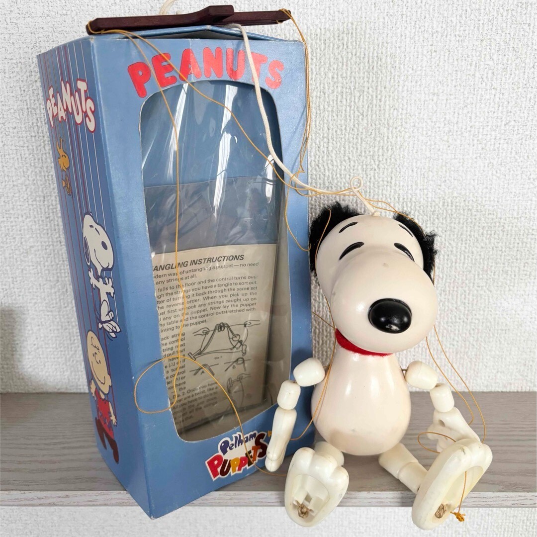 Pelham PUPPETS PEANUTS Figure W/BOX From Japan Rare | eBay