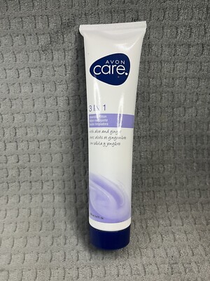 Avon Care 3 In 1 Cleansing Lotion With Aloe & Ginger 100mL 3.4z Discontinued NEW