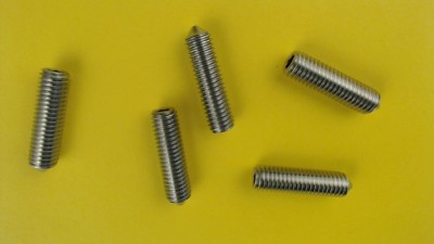 5X Gewindestifte M8x30 Innen6kt Spitze DIN 914 A2 Edelstahl Madenschrauben