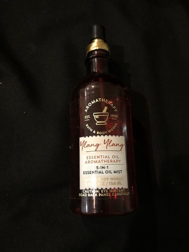 Bath & Body Works Essential Oil Aromatherapy Ylang Ylang 5-IN-1 Pillow Mist 90%