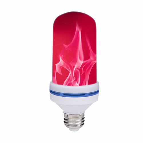 2x LED Flame Effect Light Bulb 4 Modes Fire Light Bulbs Party Holiday Flame Bulb - Picture 4 of 8