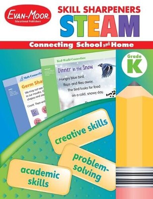 Skill Sharpeners: Steam, Kindergarten Workbook (Skill Sharpeners: Steam)