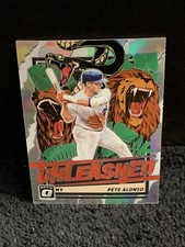 Pete Alonso 2021 Panini Optic Unleashed Silver Prizm #UNL4 New York Mets