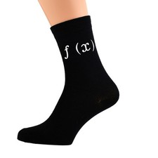 Function Design Mens Black Socks Size 5-12 X6N038
