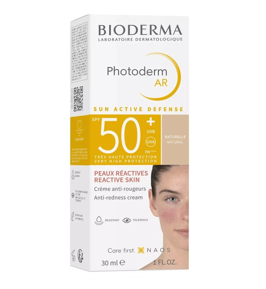 Bioderma Photoderm AR SPF50+ Crema Tintada Antirrojecimiento 30 ml / 1 oz CADUCIDAD 09/2027 Foto 4 de 4