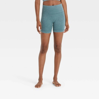 target ribbed biker shorts
