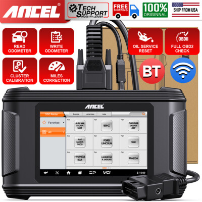 Ancel DM500 OBDII Mile-age Odo-meter Correction Tool OBD2 Car Engine Code Reader