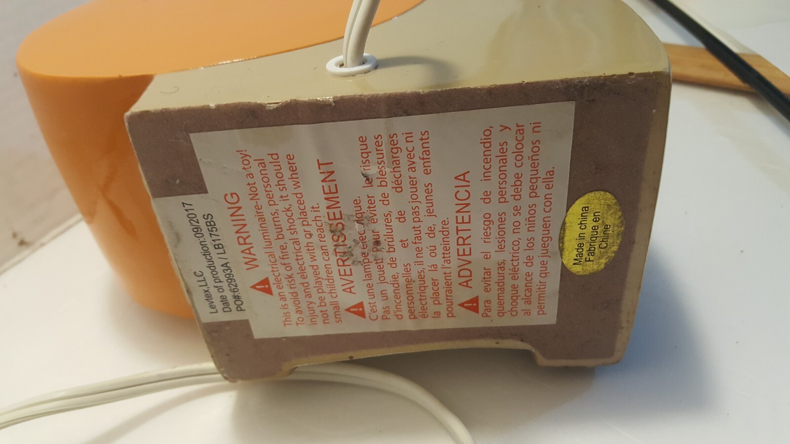 Levtex Home Baby Zambezi Lion Lamp Base 