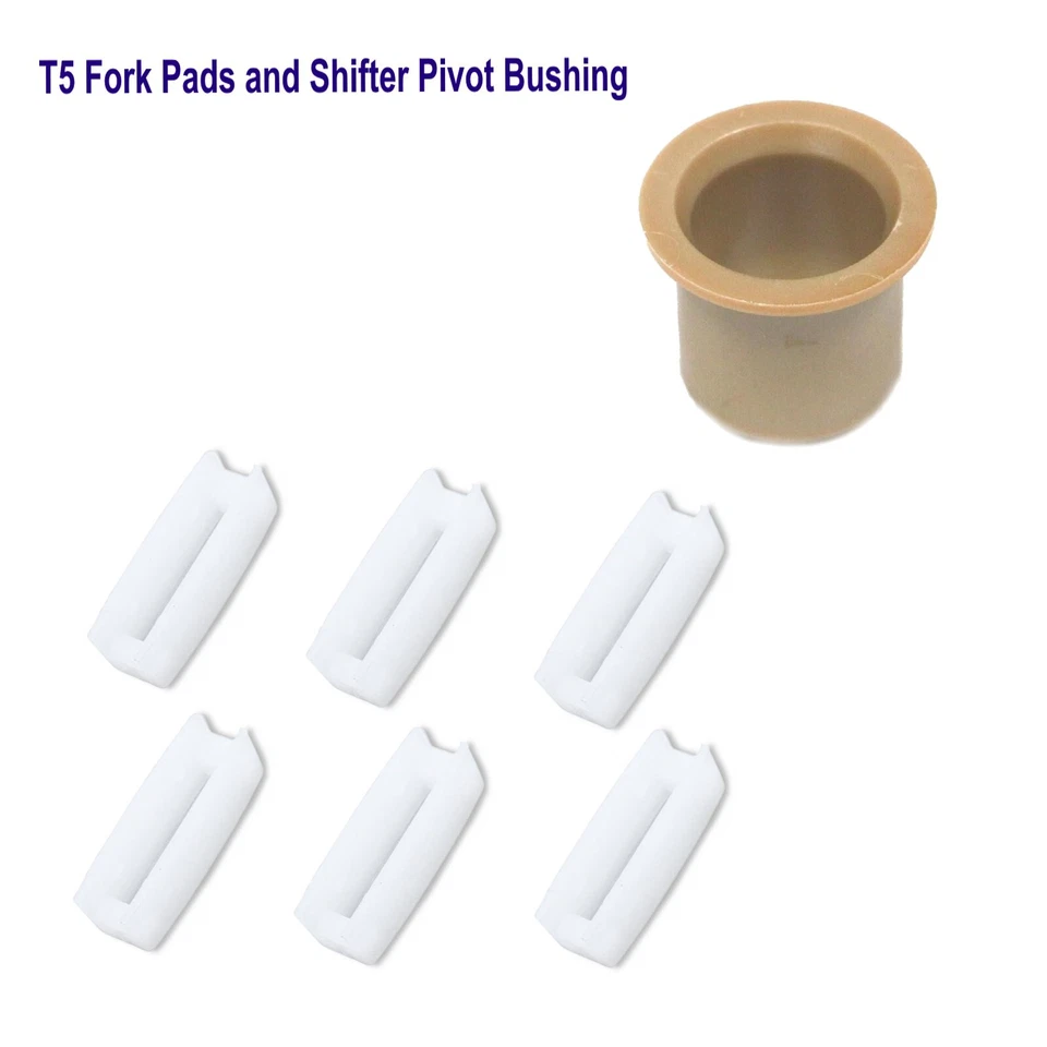 T5 T4 Shift Fork Insert Pads & Shifter Isolator Pivot Bushing for NWC WC 5 Speed — 第 3/3 张图片