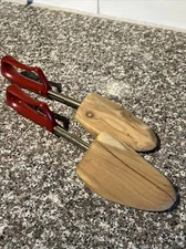 Florsheim Shoe Keepers #5 Tree Brown Wood Stretcher Vintage Rochester Co.