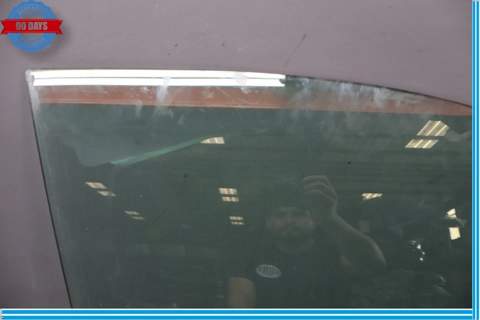 11-17 Volkswagen VW Touareg Puerta Delantera Derecha Pasajero Lateral Ventana Vidrio Fabricante Original Foto 4 de 4