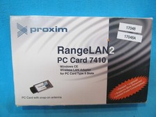 NEW PROXIM RANGELAN2 PC CARD 7410
