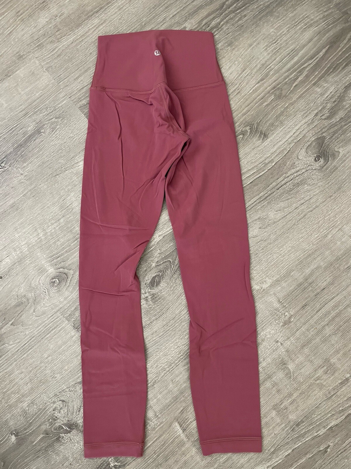 Women Pink Lululemon Align Yoga Pants 25" High Rise Activewear Leggings Size 2