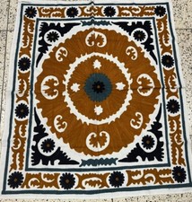Suzani Short Bedspread Suzani Wall Hanging Gift For Special Mommy Love