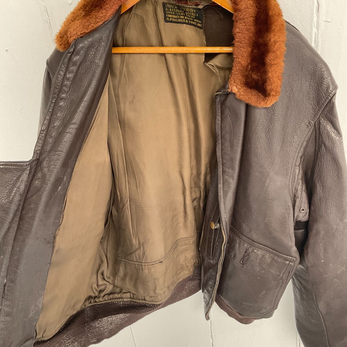Vintage 1940s BUAER U.S. NAVY G-1 Bomber Pilot Flight Vintage 1940s BUAER U.S. NAVY G-1 Bomber Pilot Flight
