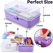 FUNZBO Holiday Arts and Crafts Supplies with Storage Box