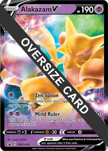 Alakazam V SWSH083 Jumbo Cards