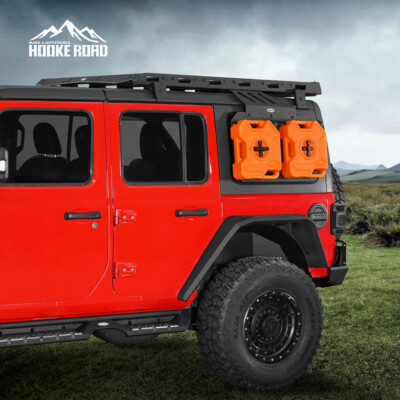 Exterior Window MOLLE Panel for Jeep Wrangler JK JL 2007-2025 Hardtop 4 Doors