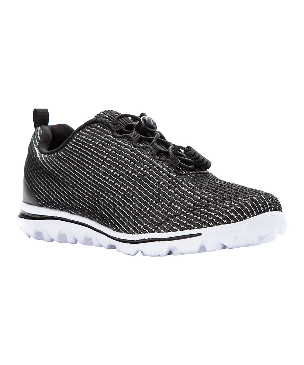 Propet Women's TravelActiv Xpress Athletic Shoes Black/White Sizes