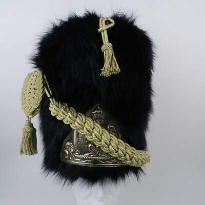 フランス軍外人部隊　下士官用　ケピブラン　黒 French Napoleonic Bearskin Hat for Infantry of Guard, Officer