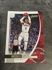 Russell Westbrook  Rockets 2019-20 Panini Absolute Memorabilia #52