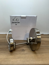 Nameeks AR7703-SNI-3X Glimmer Wall Mount LED 3x Makeup Mirror,Satin Nickel READ