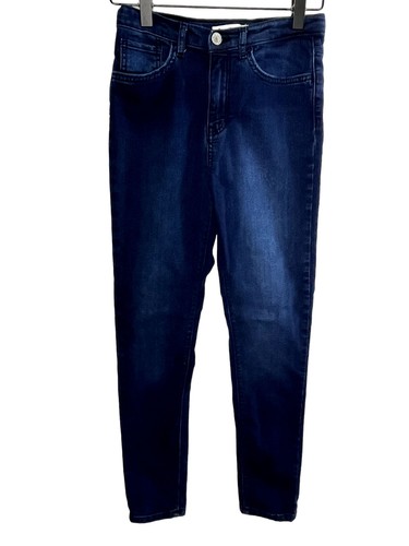 Levis Jeans Girls Size 12 Kids 720 High Rise Super Skinny Denim Pants Blue Dark
