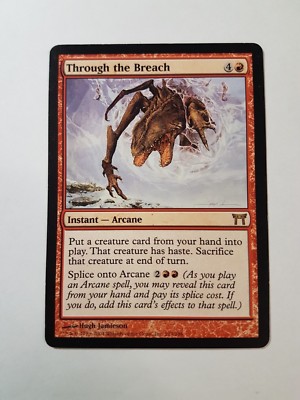 Through the Breach - Champions of Kamigawa (Magic/mtg) Rare