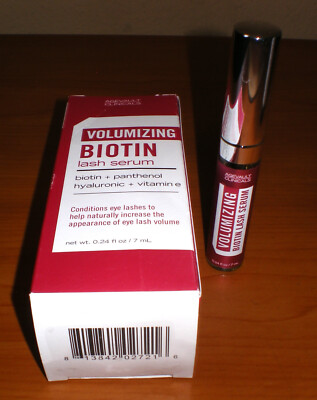 AgeVAULT CLINICALS Biotin Volumizing Lash SERUM Panthenol Vit E Hyaluronic Plump