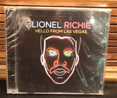 Lionel Richie Hello From Las Vegas 2019 LIVE CD  BRAND NEW SEALED