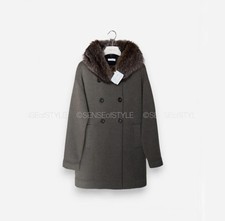 Brunello Cucinelli Coat Jacket Cashmere Women's Knit Size M 42