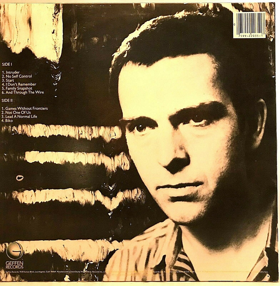 Peter Gabriel　 LP 4枚セット　希少　美品 Peter Gabriel LP 4枚セット 希少 美品