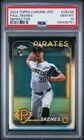 2024 Topps Chrome UPD Paul Skenes (RC) Rookie Refractor #USC88 PSA 10