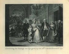 Historical print of Paris