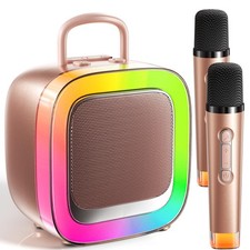 Karaoke Machine for Kids with 2 Microphones Exclusive Edition Gifts for Gir...