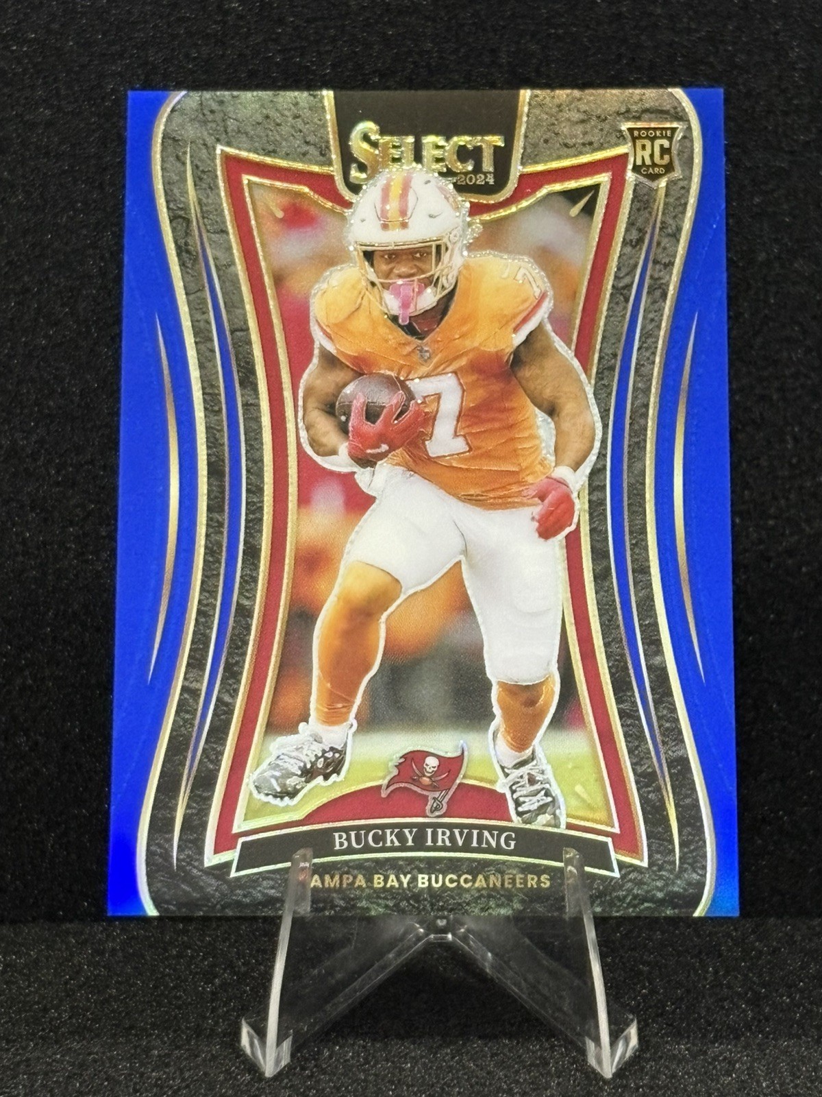 🔥🔥2024 Panini Select - Bucky Irving -  Suite Blue Prizm /99 Buccaneers RC🔥🔥
