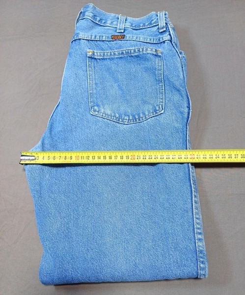Men Wrangler Jeans Blue Denim 34